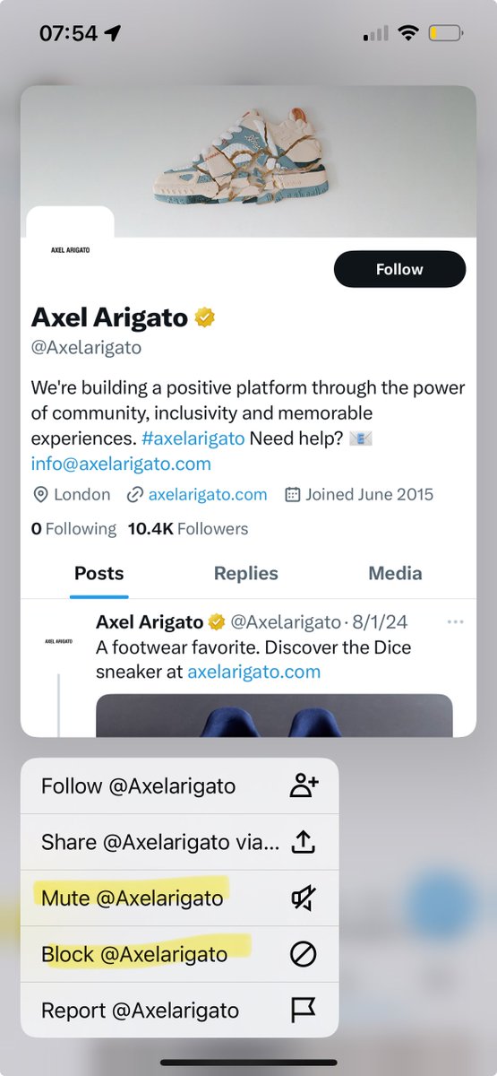 X 推特最有用的功能：

长按用户头像，可以呼出 mute 和 block 用户的快捷菜单

马斯克太坏了，为了防止用户随手屏蔽广告账号，估计把常用功能藏得这么深