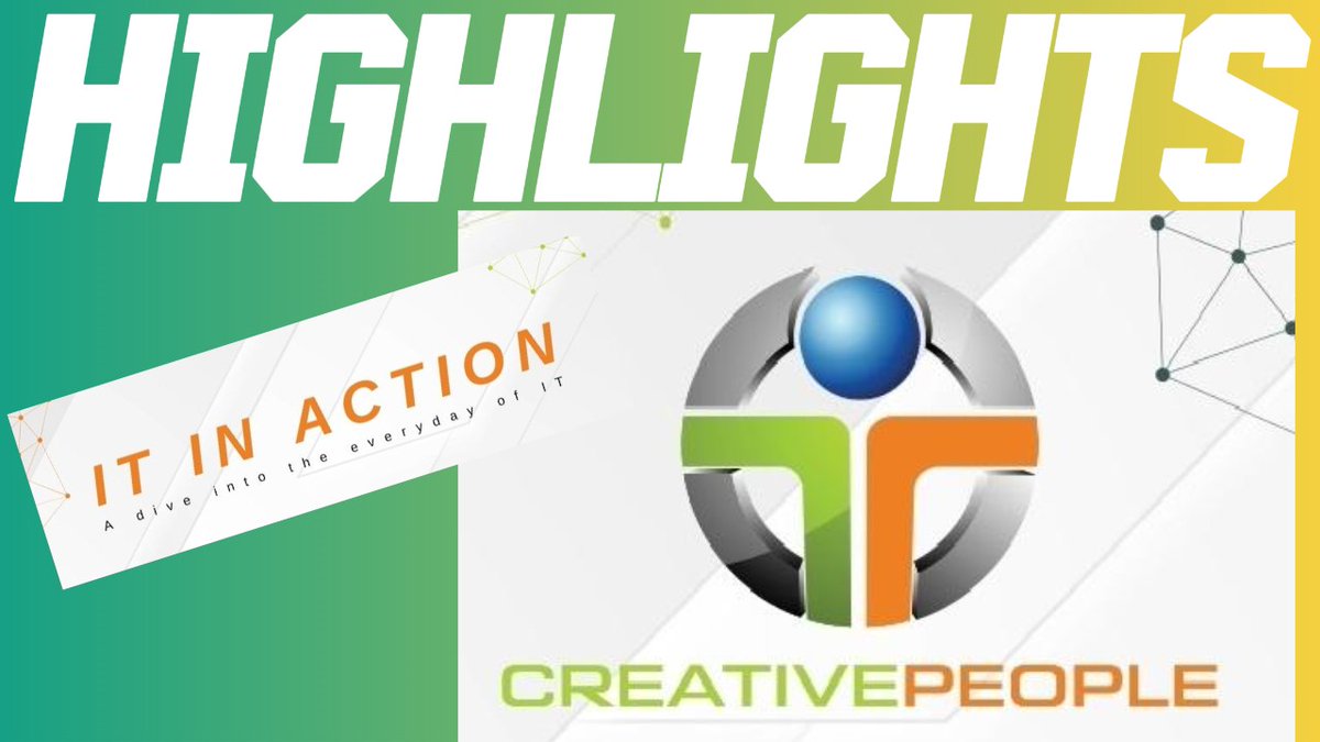 Creative People: IT in Action Highlights dlvr.it/TCWdZ7 #Events #News #Creative_People_IT_in_Action by CreativePeople.gr