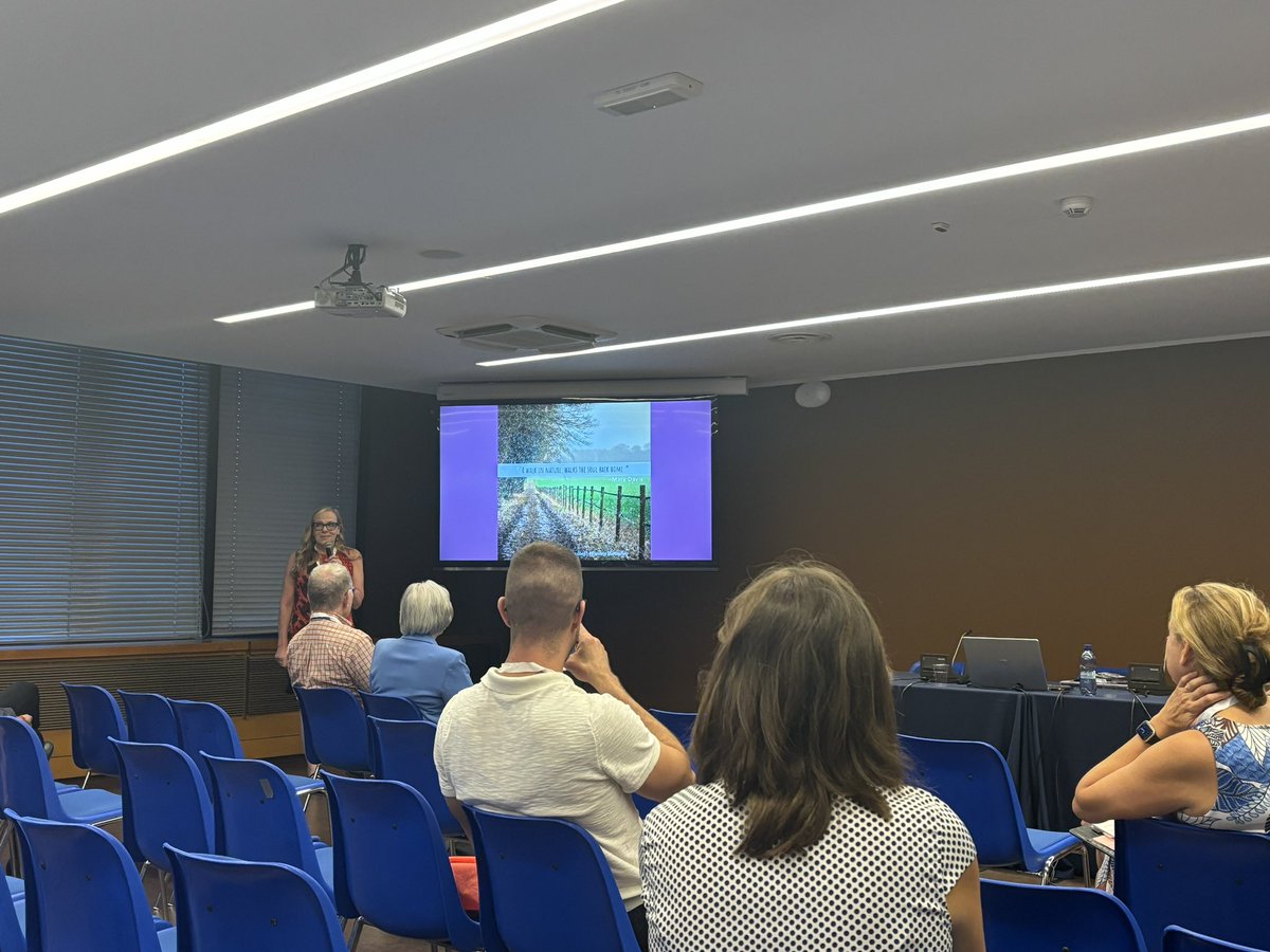 Great talk by <a href="/sspencerthomas/">Sally Spencer-Thomas</a> about suicide risk in the agricultural industry #ESSSB20
