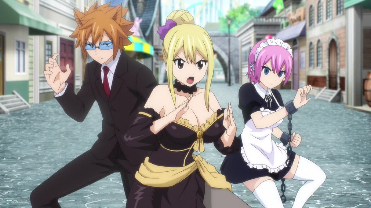 sachin and babi light blue dress She Serveee—The Prettiest ⭐💛#lucy #transformation #best #fairytail #short
