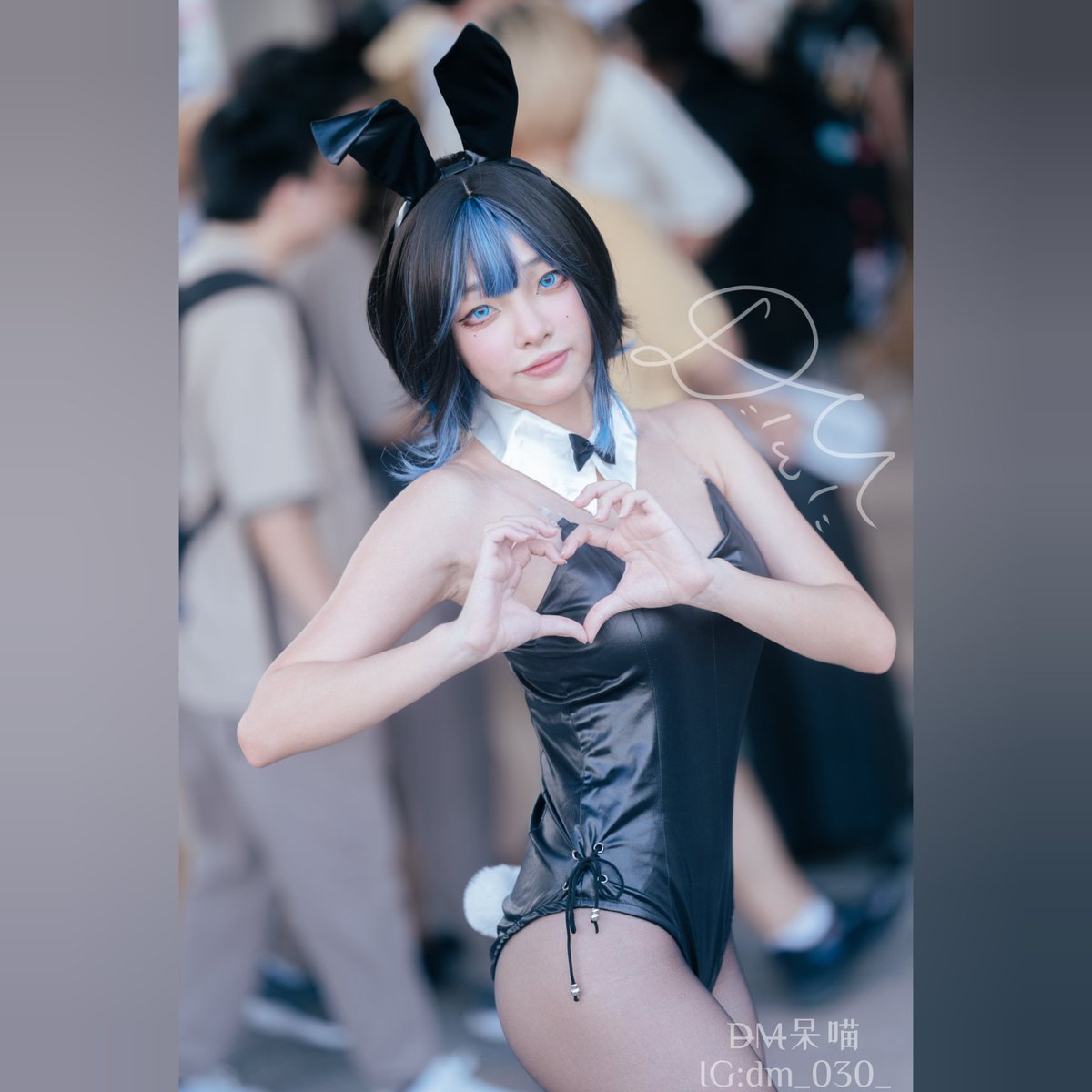 DM_030_'s tweet image. 『FF43』兔女郎

#ff43 #D3 #場照 #兔女郎 #DM呆喵 #呆喵