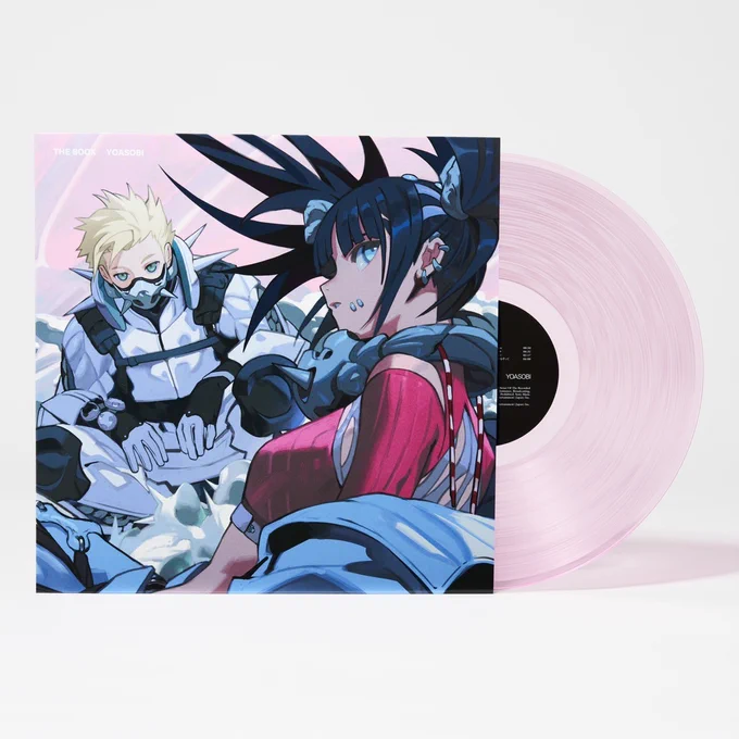 YOASOBIの5周年記念に向けて、『THE BOOK』のレコードジャケットを担当させて頂きました。レコードは10月23日に発売されるそうなので、楽しみにお待ちください。#THEBOOK #THEBOOK2 #THEBOOK3 #YOASOBI 