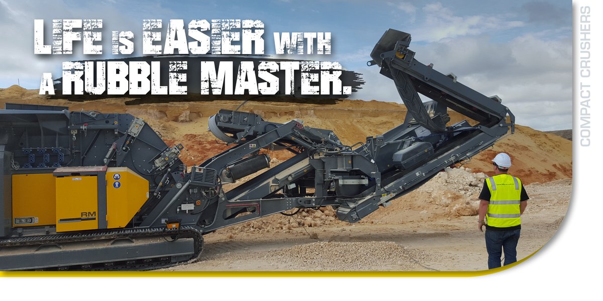 You can’t waste time with lengthy setup or maintenance. That’s why the RUBBLE MASTER RM 90GO! Compact Crusher unfolds hydraulically within 15 minutes, so that you start crushing faster and put more material on the ground. 

Give us a call to get yours! 732-752-3600