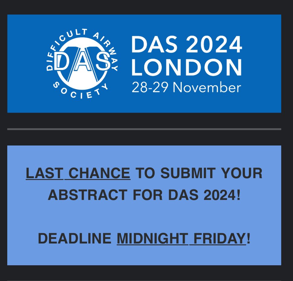SJACC (@sj_acc) on Twitter photo Don’t forget to submit to DAS 2024…closing date this Friday Don’t forget to submit to DAS 2024…closing date this Friday