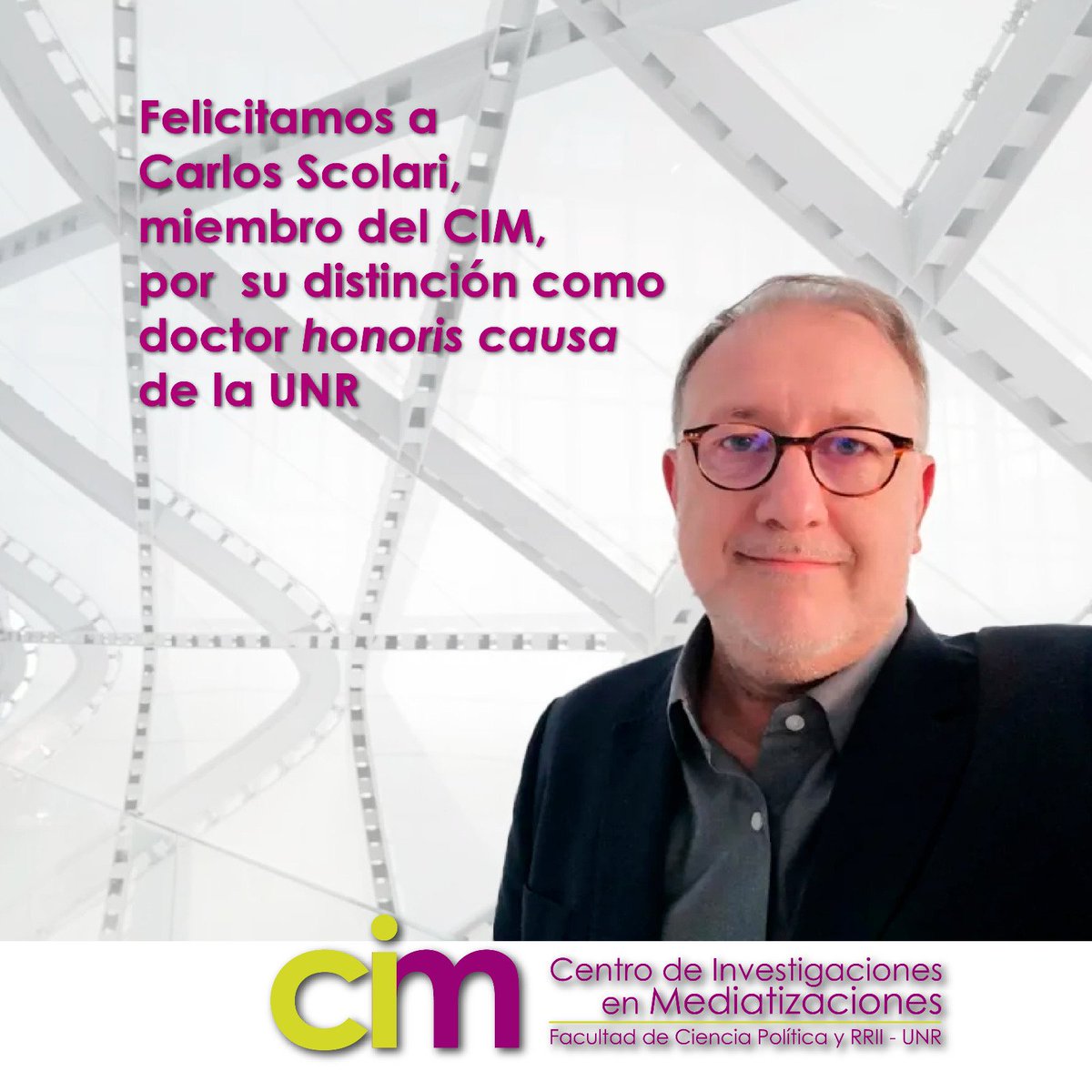 CIM (@cim_unr) on Twitter photo 🎉 Felicitamos a <a href="/cscolari/">Carlos A. Scolari</a> por su reconocimiento! La distinción será el martes 17 de Septiembre a las 18hs en el ECU (San Martín 750). 🎉 Felicitamos a <a href="/cscolari/">Carlos A. Scolari</a> por su reconocimiento! La distinción será el martes 17 de Septiembre a las 18hs en el ECU (San Martín 750).
