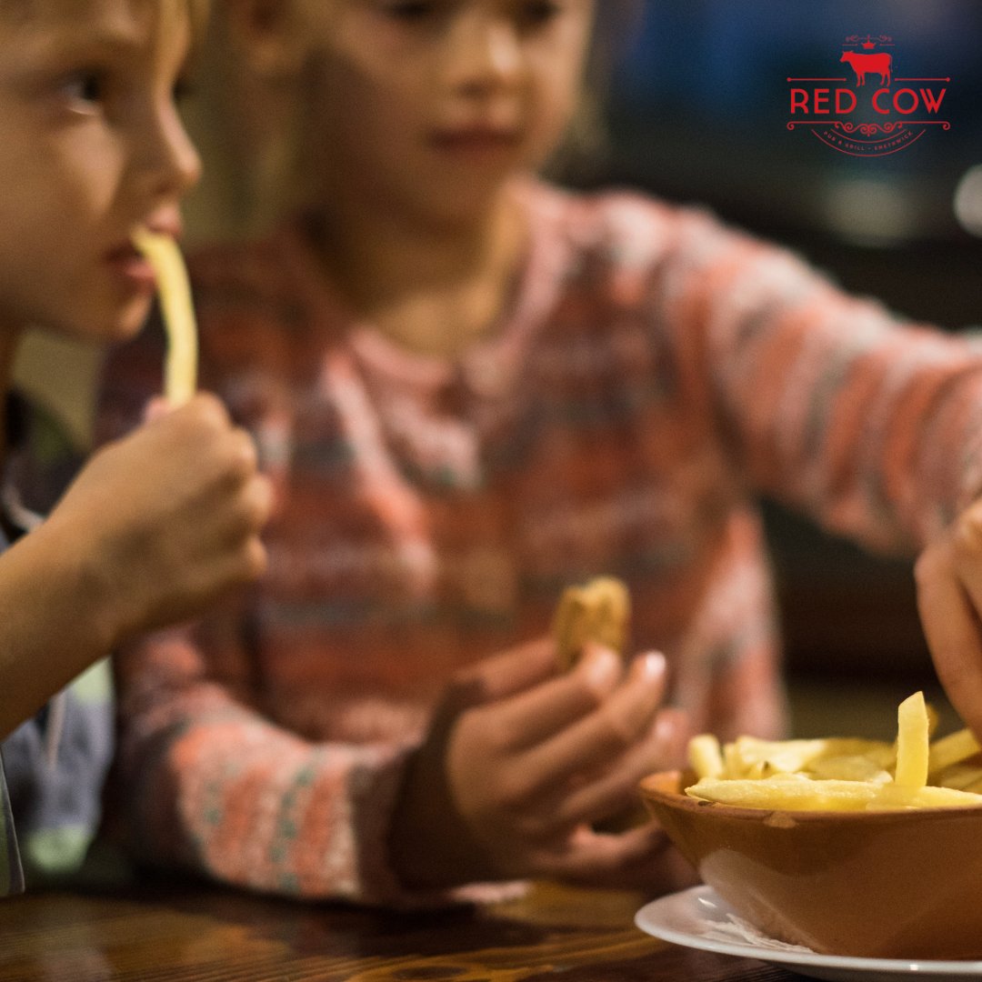 Red Cow saves the day (and your wallet) with our Kids Corner offer, children can now eat for just £1! 😍 😱

Every adult ordering from the main menu, up to 2 kids can enjoy this amazing deal. 🤗

For more info or to book, call 0121 558 0272 or visit redcowpubandgrill.com