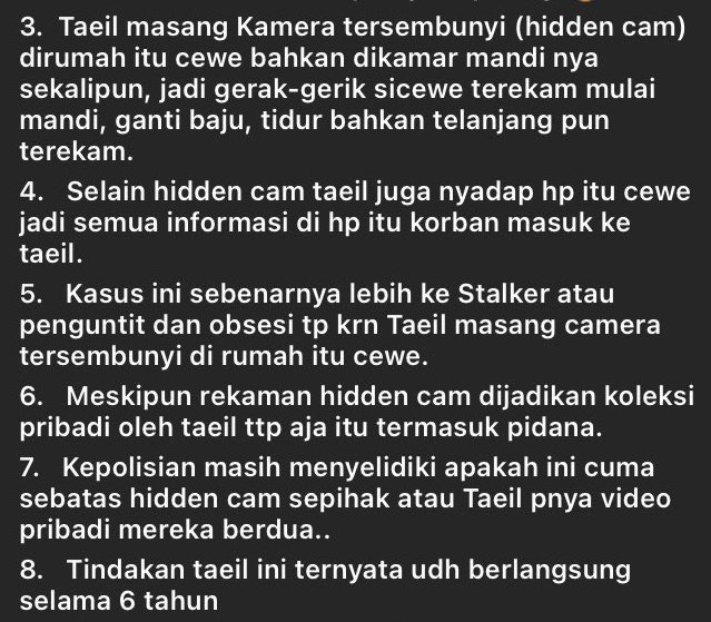 _Dejachu's tweet photo. @KurodaYumi_01 sigh*
korban yang berhasil bikin taeil diperiksa tuh bukan si agnes ini &amp; kejahatan yg dilakuin taeil juga belum ada yg tau bahkan jurnalis...!

banyak konten tiktok &amp; tweet yg seakan ngejelasin kelakuan taeil padahal ini tuh ceritanya si agnes..🤷 https://t.co/XoYFxVva7F
