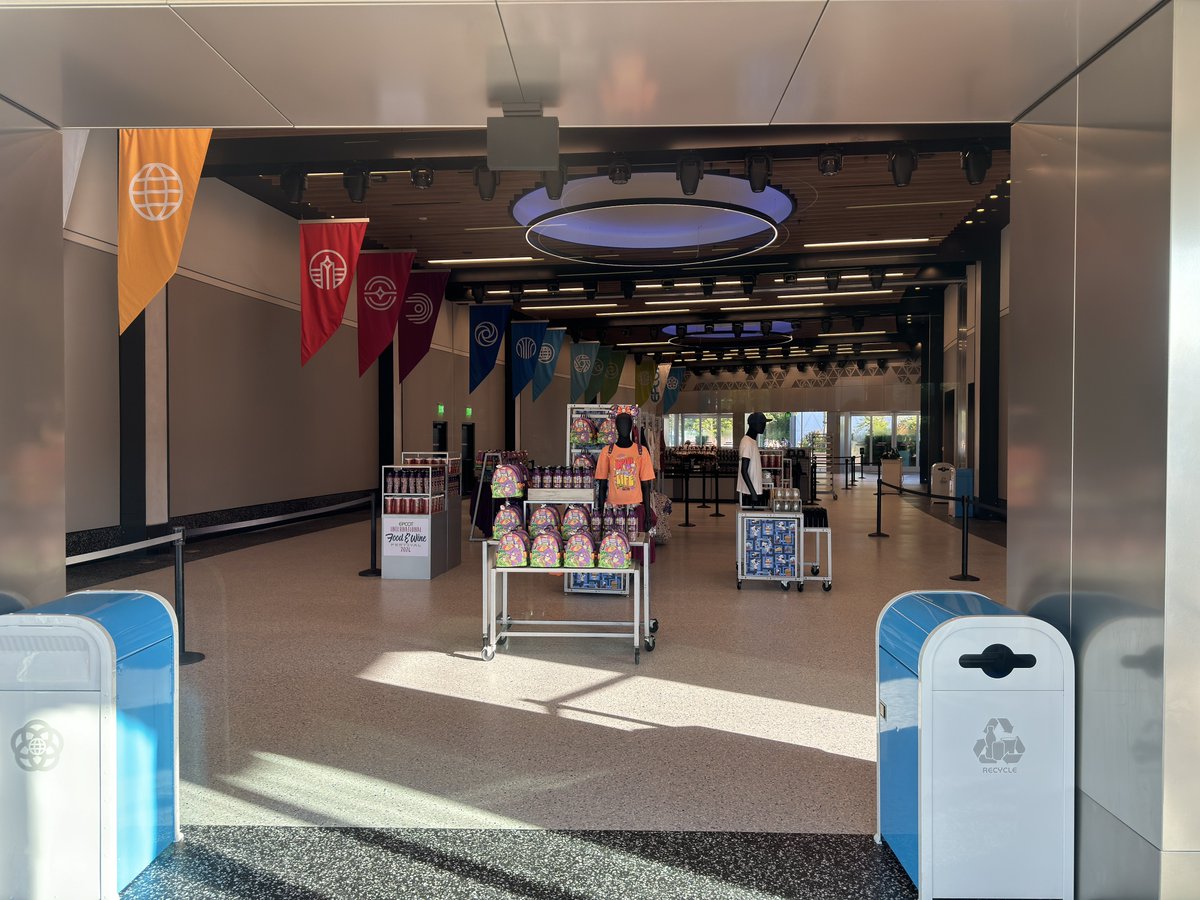 Blog_Mickey's tweet image. Just you wait until they use it for a Festival, that's when it’ll really shine!

CommuniCore Hall will finally be utilized for a festival with the start of the 2024 EPCOT Food and Wine Festival today