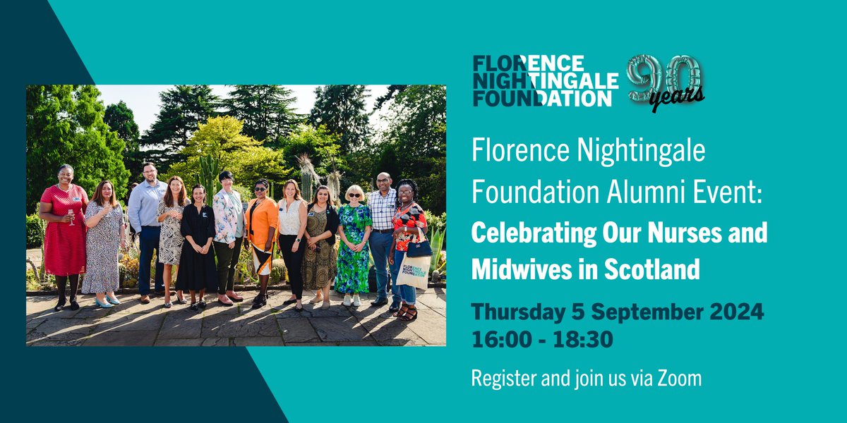 Join us: If you're a #nurse or #midwife in #Scotland we'd love you to join us online on Thursday 5 September. Find out more + register for your free place at: tinyurl.com/yvw7a4xf 
Please share with colleagues in Scotland.💙<a href="/JacquiSReilly/">Prof Jacqui Reilly</a> <a href="/NHSBorders/">NHS Borders</a> <a href="/NHSGrampian/">NHS Grampian</a> <a href="/NHSNSS/">NHS National Services Scotland</a> (2/3)