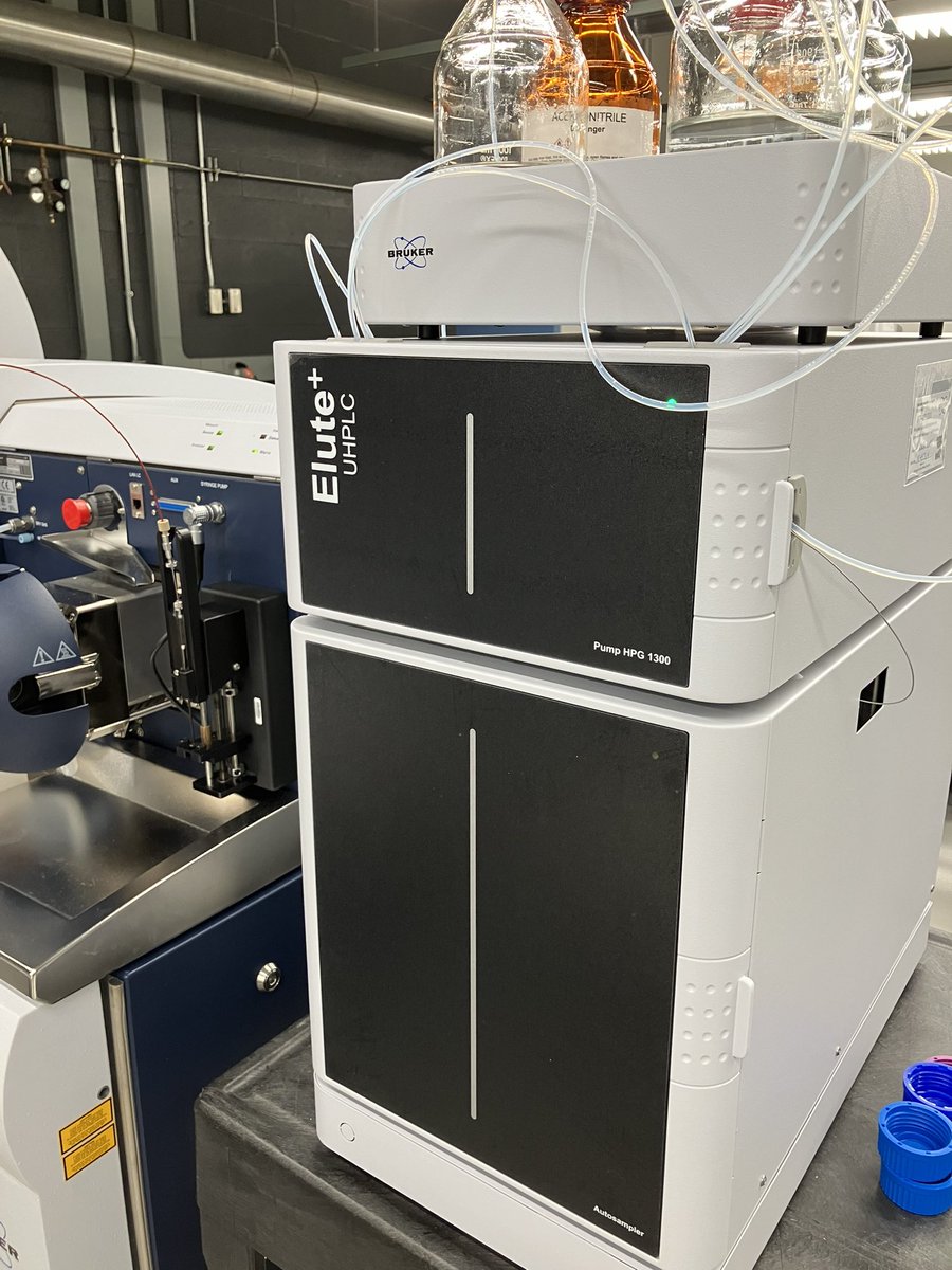 With funding from <a href="/NSERC_CRSNG/">NSERC / CRSNG</a>, we’ve added a ✨ new <a href="/bruker/">Bruker</a> UHPLC to our <a href="/TrentWQC/">Water Quality Centre at Trent University</a> FTICR-MS. This tool will automate sample measurements at high-throughput and give new information on molecular composition. The best news? You can access it! Contact us to collaborate! 😊