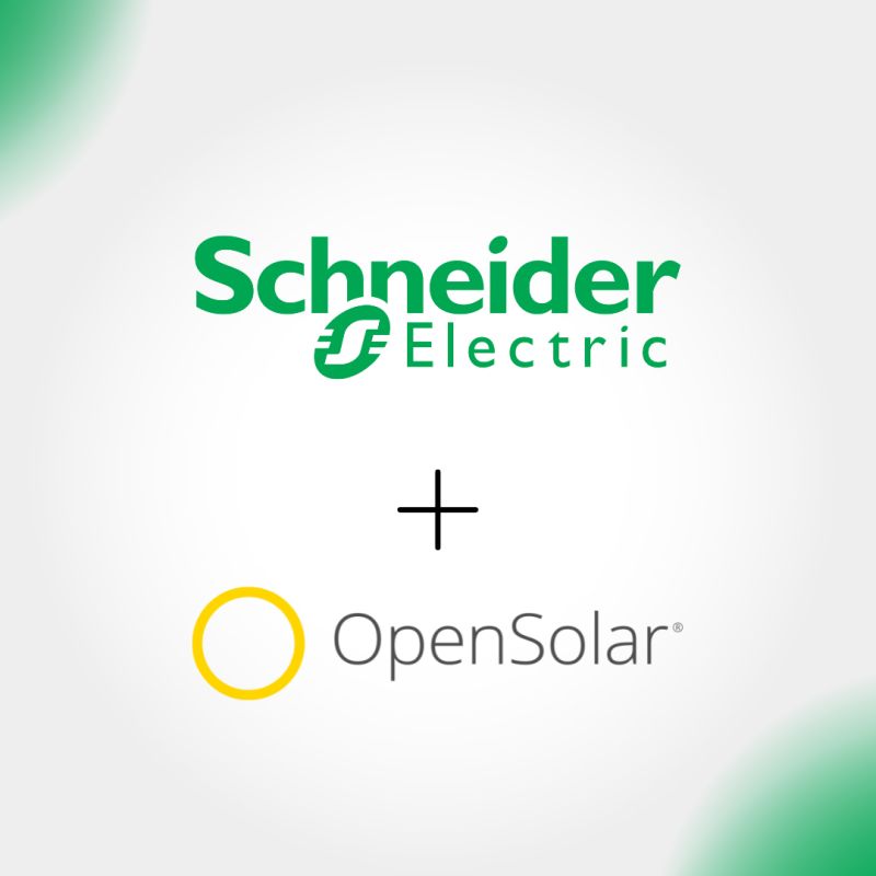 TitaniumVC's tweet photo. Exciting news! Portfolio company, @opensolar, has partnered with @SchneiderElec, a global leader in energy management and automation.

This collaboration brings their innovative, sustainable energy solutions directly to OpenSolar proposals. 

https://t.co/jOflQMtGni https://t.co/Xd5Z8yPR0Y