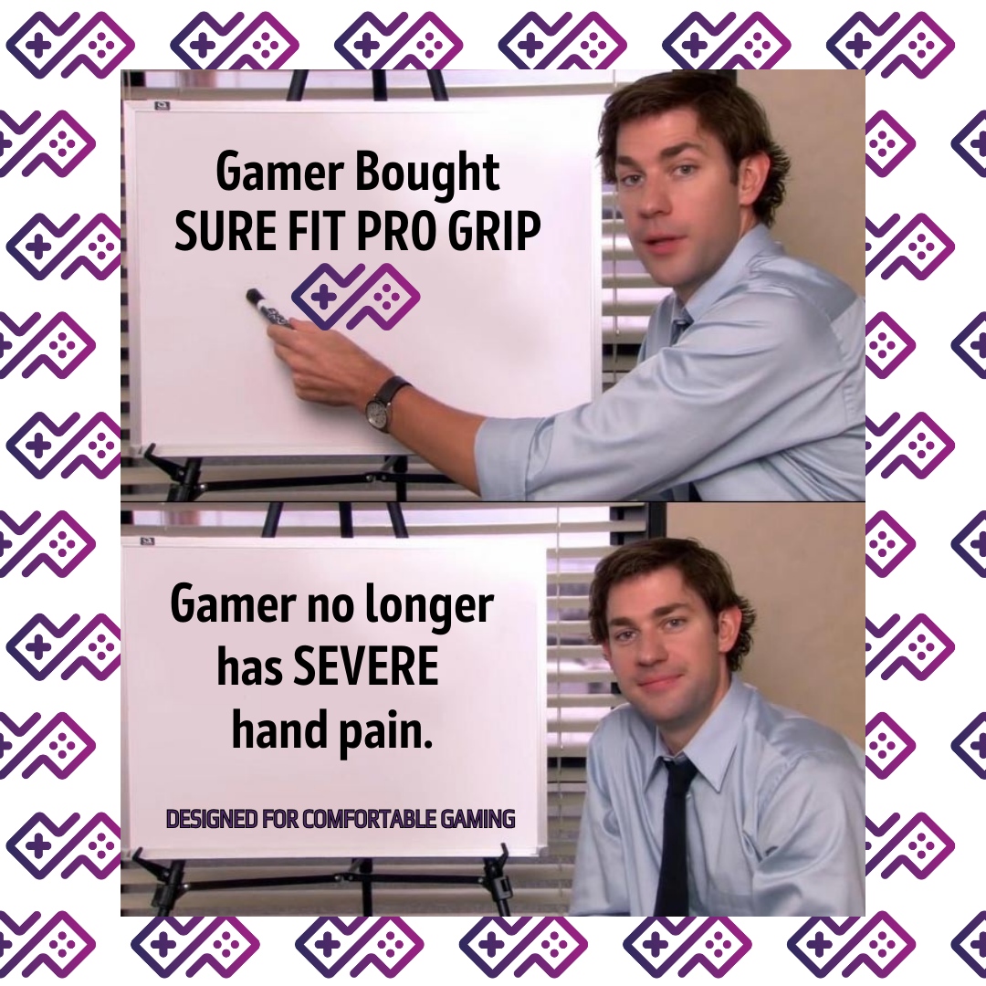 surefitprogrip's tweet image. Listen to Jim. He knows. #TheOffice

Investing in the #SureFitProGrip is not only a wise decision for your health but also the key to unlocking your gaming potential. With its ergonomic design, pressure relief, enhanced grip, and compatibility, this grip offers a holistic solu...