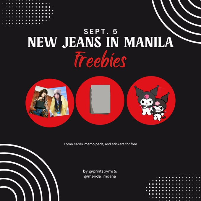 printsbymj's tweet photo. #CokeStudioPH

New Jeans fan support freebies

To Claim:

- follow us
- RT and like the post BELOW
- show proof on dday (8-9am at MOA Arena)
- 1:1 ratio only

#CokeStudioPH #TheUltimateFandomConcert new jeans zack tabudlo alamat kyle echarri nik makino illest morena at moa arena https://t.co/tjI0dYZT5G