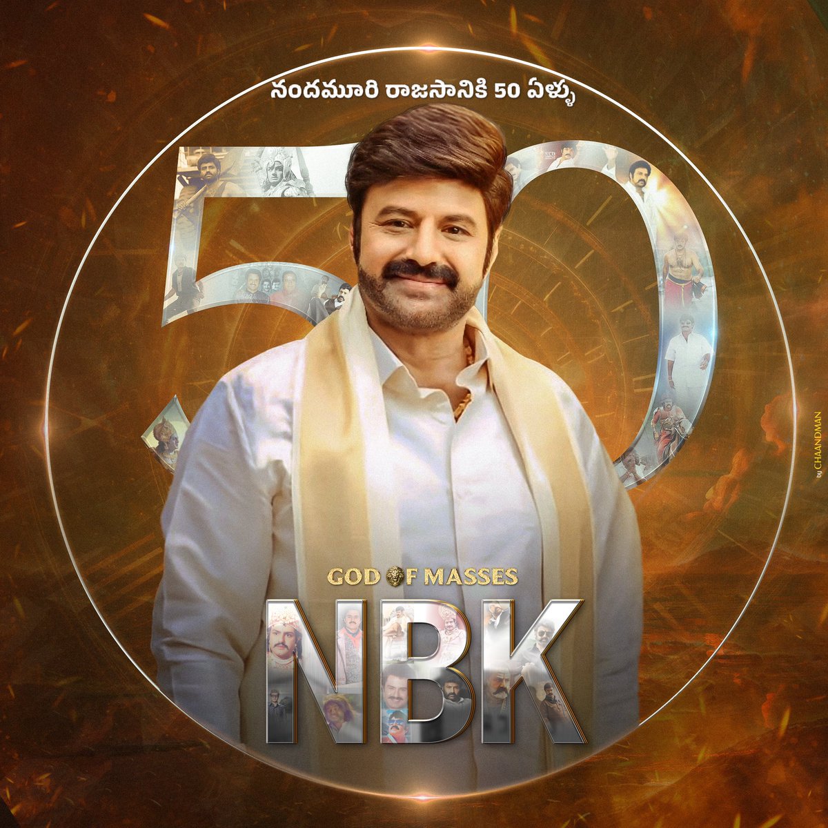 dirbobby's tweet photo. Happy to launch the Common DP for the legendary God of Masses, Nandamuri Balakrishna garu, as we celebrate 5️⃣0️⃣ incredible years of his unparalleled reign in the Telugu Film Industry!

Here's to the everlasting legacy! ❤️🙌

#NBK50inTFI #NandamuriBalakrishna https://t.co/0vgZ9LPKyX