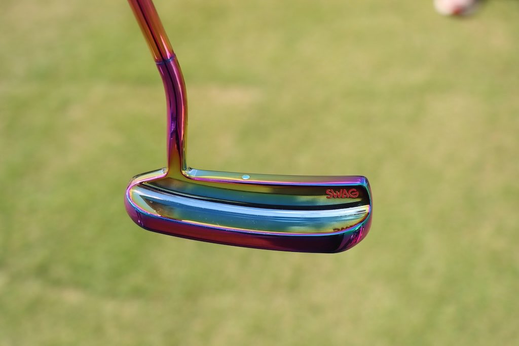 GolfWRX's tweet image. How about @PaigeSpiranac’s @swaggolfco putter 👀