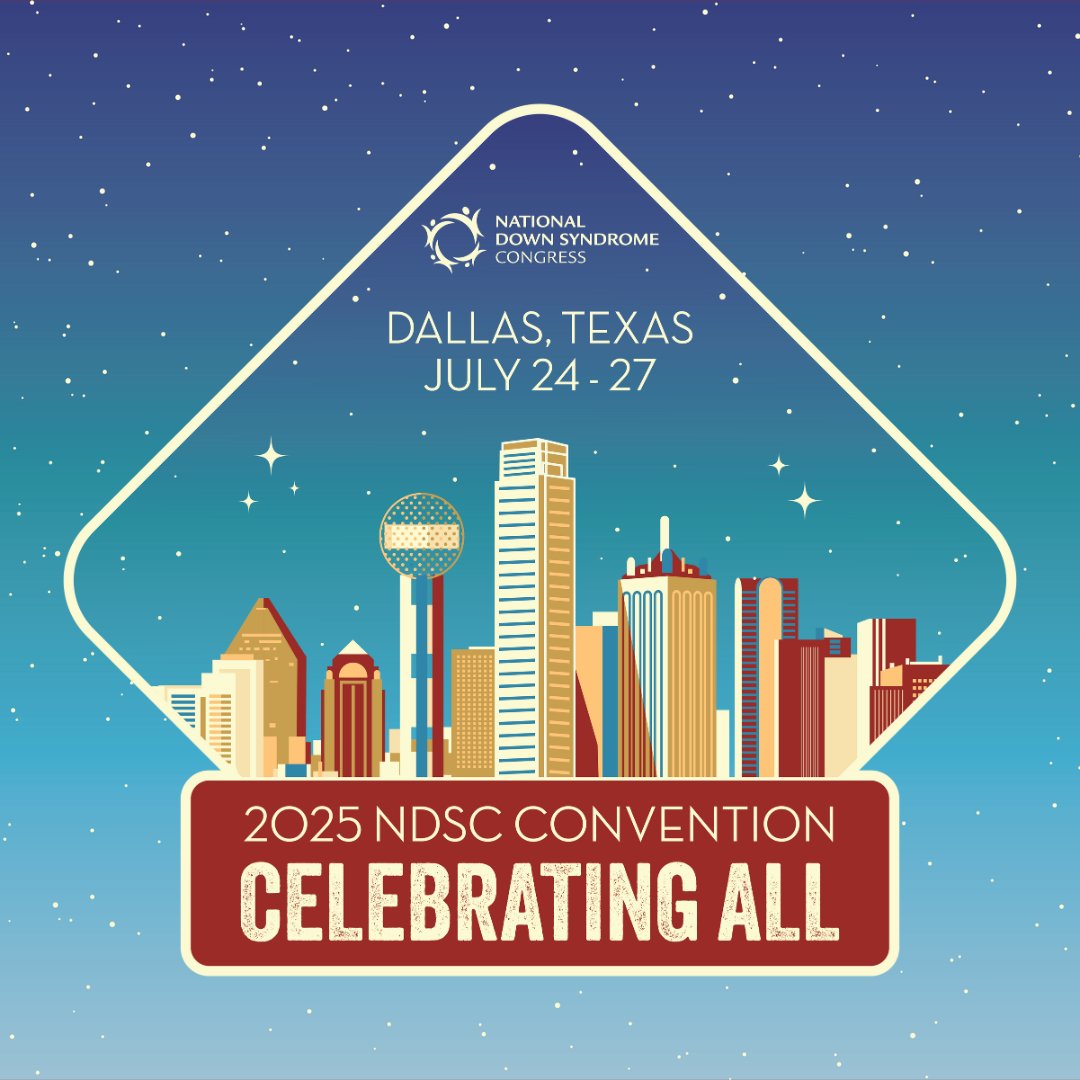 DALLAS 2025 🤠⭐ NDSC’s Annual National Convention will be heading to Dallas, Texas, July 24 - 27, 2025! Stay tuned on all social media channels for more updates in the coming weeks 😜

What is your favorite Texan food that we should try?

#NDSC #downsyndrome #NDSC2025Convention