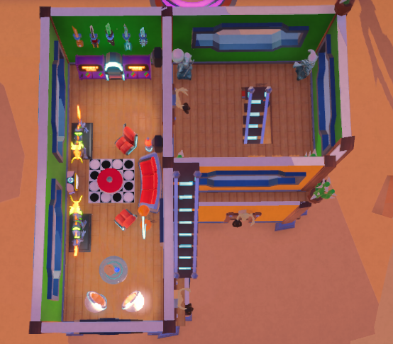 Primerolight's tweet photo. LFG! 🤠My Nexus base/ bar/ casino 😅 in Dalarnia Nexus.. @DarOpenNetwork 
#ProjectOnePercent #DalarniaNexus #DalarniaNexusPlaytest https://t.co/14rdx8gMxm