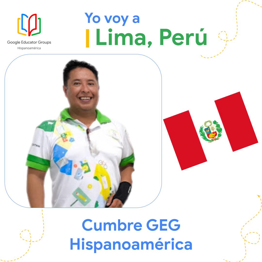 Jose Santander Figueredo (@jasantander) on Twitter photo Así <a href="/GEGHispano/">GEG Hispanoamérica</a> me dio una gran alegría y un mayor compromiso por la educación.
"Nos complace informarte que tu aplicación para la Cumbre GEG de líderes y capitanes en Lima ha sido aprobada. #cumbregegperu #GEGHispanoamerica #GEGBolivia #mentorgoogle Así <a href="/GEGHispano/">GEG Hispanoamérica</a> me dio una gran alegría y un mayor compromiso por la educación.
"Nos complace informarte que tu aplicación para la Cumbre GEG de líderes y capitanes en Lima ha sido aprobada. #cumbregegperu #GEGHispanoamerica #GEGBolivia #mentorgoogle