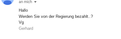 Bin wohl aufgeflogen