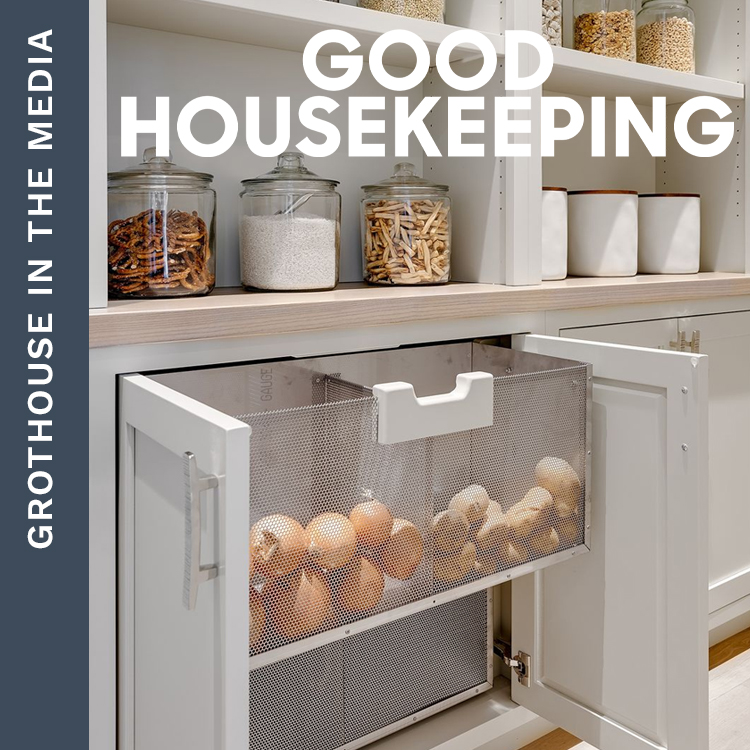 glumber's tweet image. @Goodhousekeeping features kitchen transformations in their article "26 Modern Butler Pantry Ideas." We're thrilled to see multiple design partners' work featured using Grothouse surfaces! 

#Grothouse #designinspo