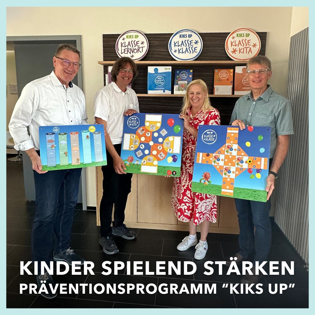 "Kinder spielend stärken" - Gesundheitsministerin Diana Stolz hat sich in #BadNauheim über die Programme und Präventionsangebote von #KIKSUP informiert. Mehr Info: hessenlink.de/HMFG61