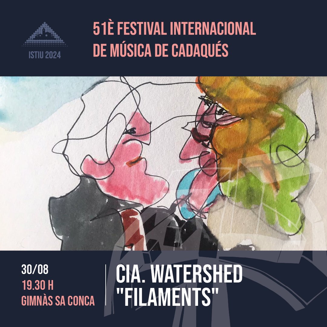 MusicaCadaques's tweet photo. Obra experimental i avantguardista que pretén fer visibles els fills invisibles revelant el seu color veritable.📍Serà al Gimnàs Olivar Sa Conca el dia 30 d'agost a les 19.30 h.

#fimcadaques2024 https://t.co/yfpMcPhysc