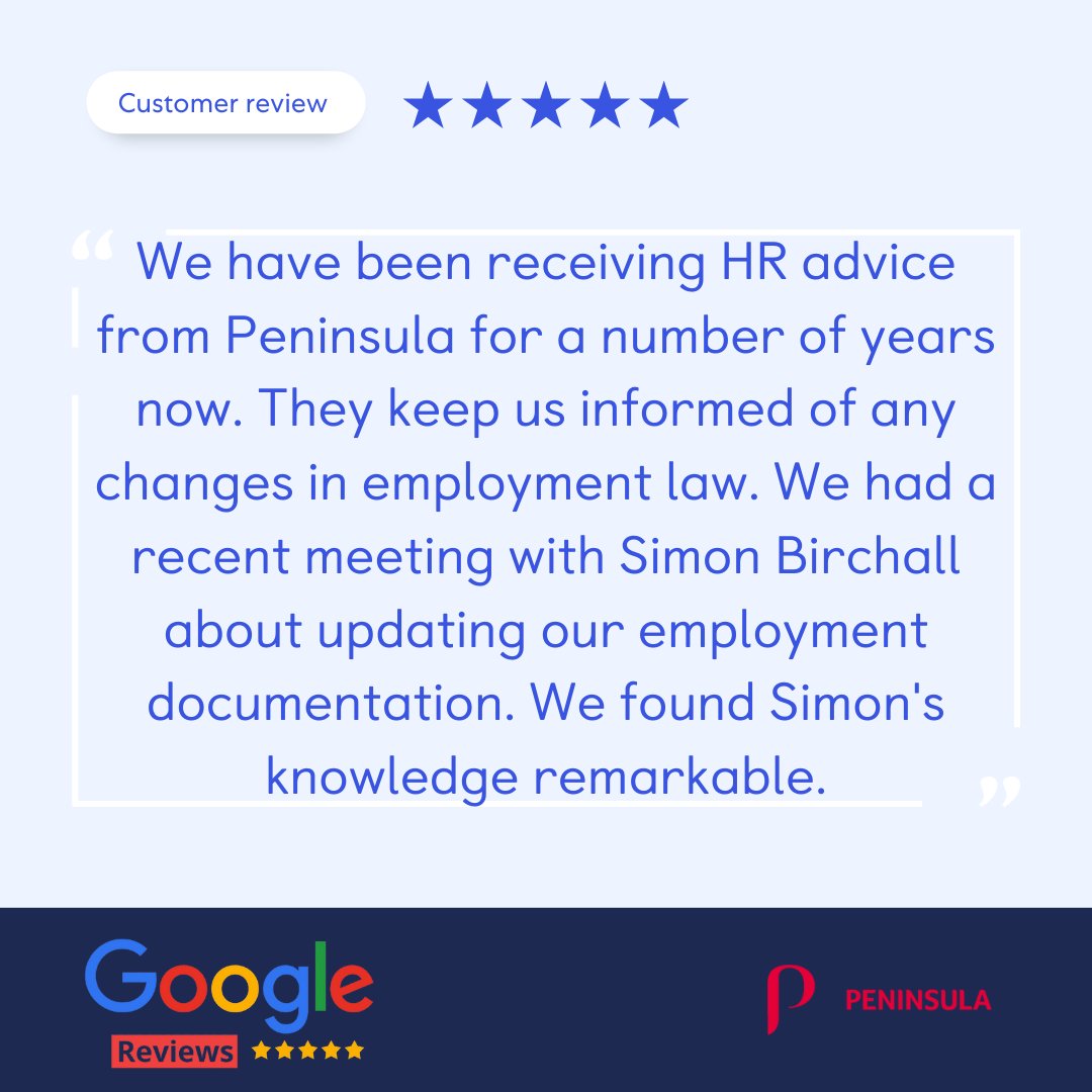 Another week, another set of excellent reviews! 😃

We'd like to thank our clients for taking the time and our staff for providing service excellence! 🙌

#hrireland #peninsulaireland