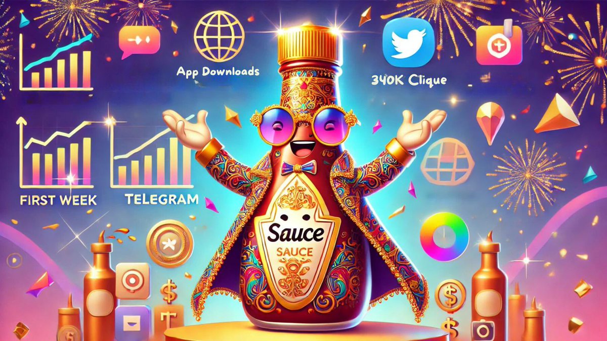 PiNetworkAlerts's tweet photo. 🌶️ #Sauces fam, we’re officially 1 week in, and the heat is ON! 🚀🔥 

Here’s what we’ve cooked up so far:

🥇 1.75 MILLION app sausages spreading the flavor!
💬 450K strong Telegram crew keeping the spice alive!
🐦 340k Twitter clique spreading the $SAUCE across the web! 🚀🚀 https://t.co/K8KesxsSoK