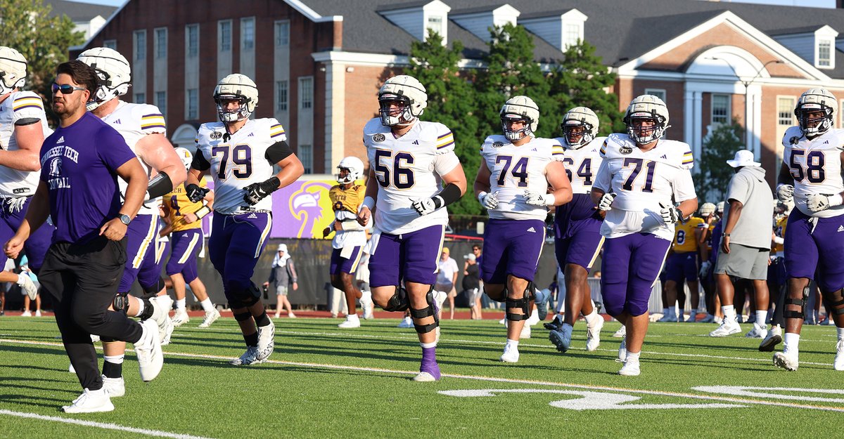 Golden Eagles open season Saturday at Middle Tennessee | PREVIEW: tennesseetech.prestosports.com/sports/fball/2… #AimHigh | #WingsUp