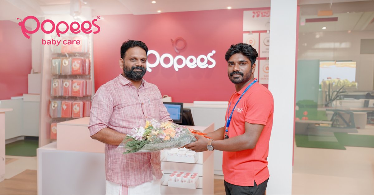 P for Perumbavoor, P for Purchasing Time! 
Popees is now open in Perumbavoor. 

Come visit us and explore our amazing collections now! 

#popeesbabycare #babycare #Proudmoment #milestoneachieved #babyproducts #parenting #carewithlove #foryourlittleones #trustedbyparents