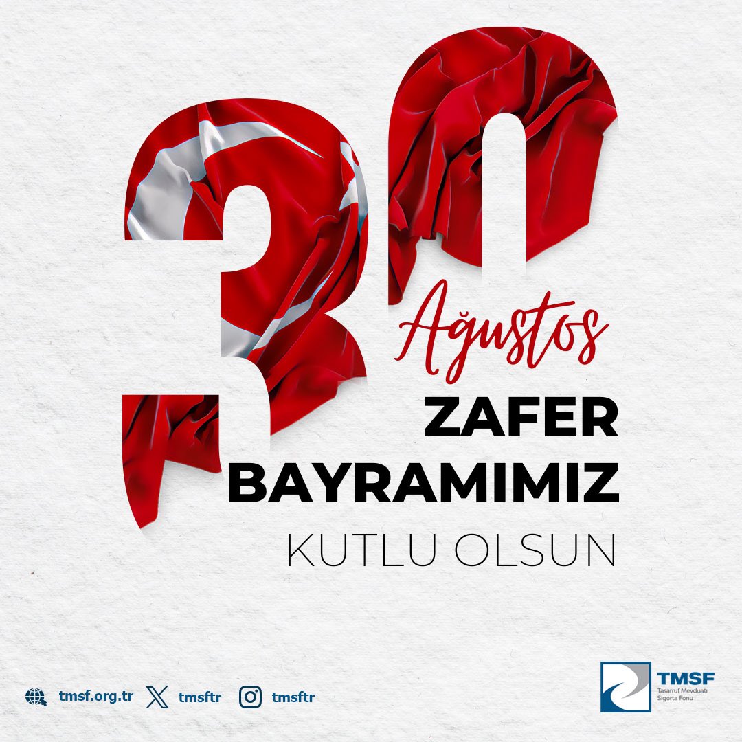 30 Ağustos Zafer Bayramımız Kutlu Olsun 
#30Ağustos #ZaferBayramı #30AğustosZaferBayramı
