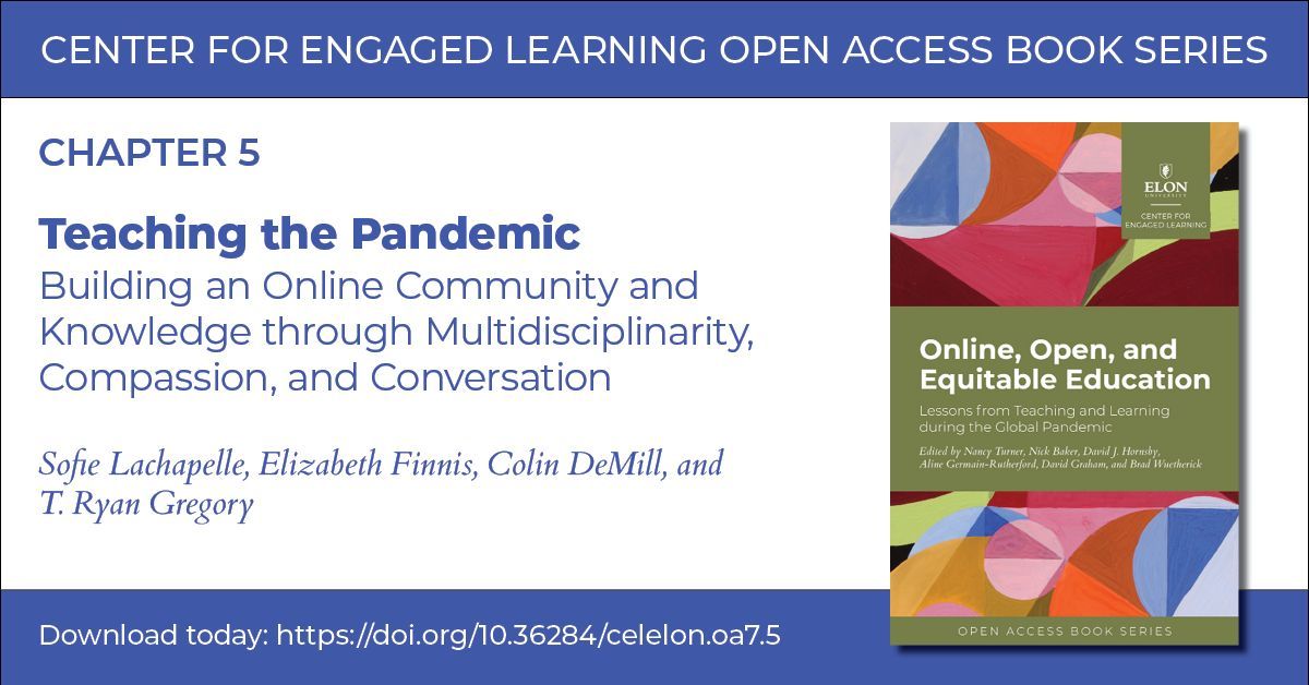 Lachapelle, Finnis, DeMill, &amp; Gregory discusses the creation and delivery of a multidisciplinary online course that facilitated the exploration of pandemic-related topics from multiple perspectives. #OpenAccess Read for free: buff.ly/4dDIj32