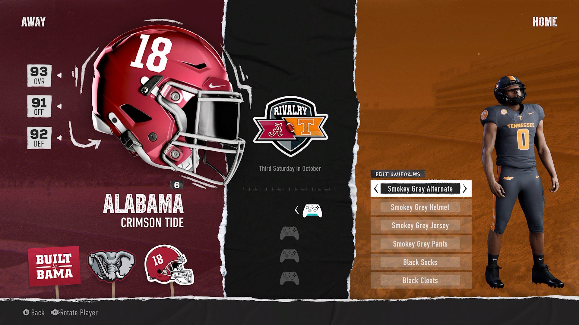 Eric Ray on X: “New uniforms in the College Football 25 Update 