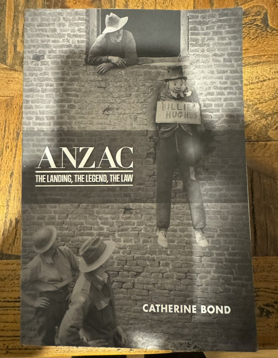 Book 35. Anzac: The Landing, The Legend, The Law by <a href="/DrKateBond/">Assoc Prof Catherine Bond</a> - bought from <a href="/Aus_Scholarly/">ASP / Arcadia / Arden</a>. A history of the legal protection of the word “Anzac” and through it, what it tells us about Australian society. I finally got to this, Cath! Excellent! One down, one to go!