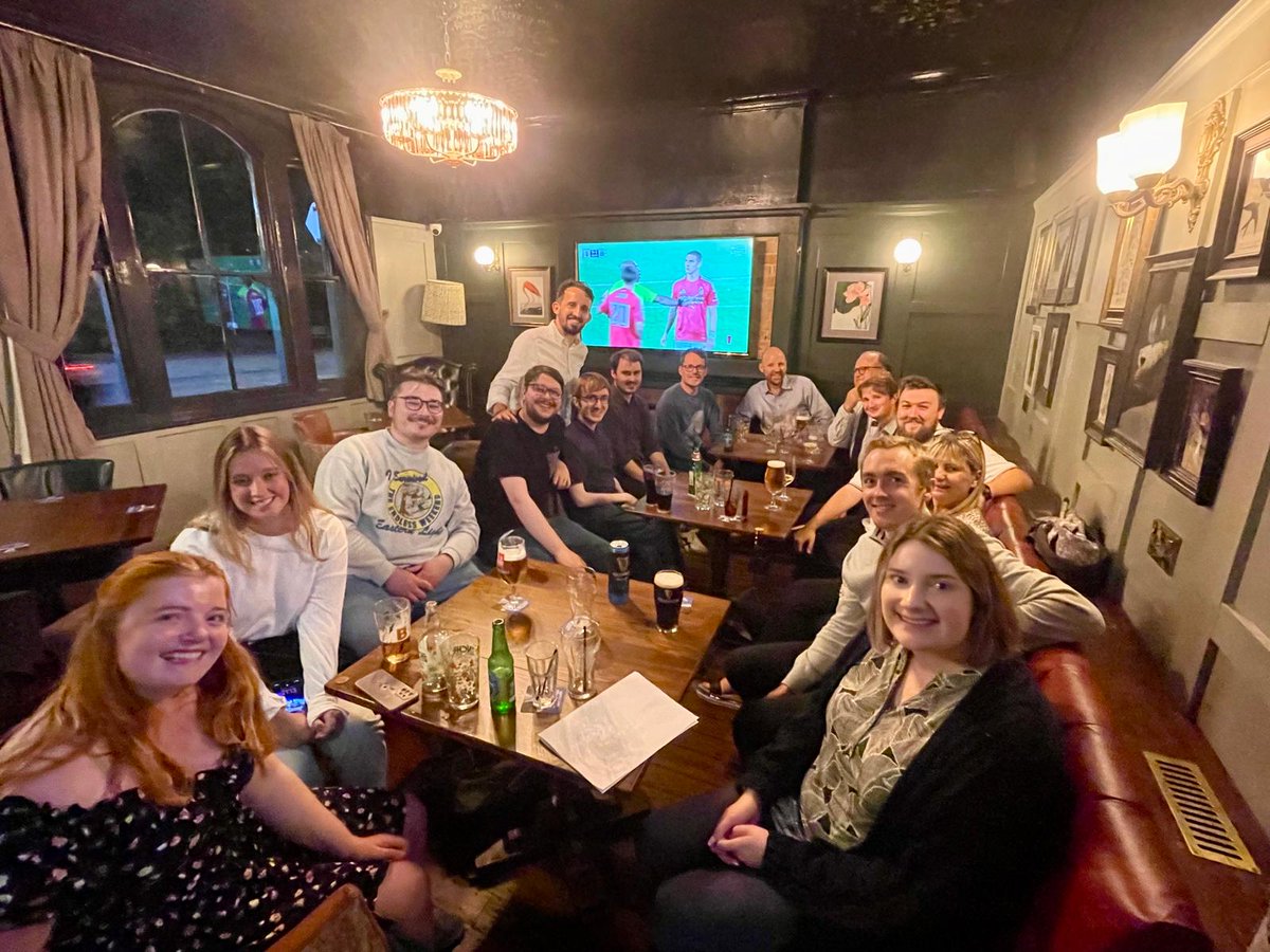Daniel Wood (@danwood_adver) on Twitter photo Leaving drinks for the departing Neil Beck who I have thoroughly enjoyed working under and who has been a great source of support for me and my career, so will be sorely missed.
It was great to spend some time with <a href="/swindonadver/">Swindon Advertiser</a> faces past and present as well. Leaving drinks for the departing Neil Beck who I have thoroughly enjoyed working under and who has been a great source of support for me and my career, so will be sorely missed.
It was great to spend some time with <a href="/swindonadver/">Swindon Advertiser</a> faces past and present as well.