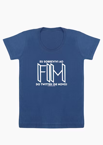 🚨 ADEUS TWITTER

Sim, o Twitter vai acabar. 🥺

Enquanto a gente não sabe quando o Alexandre de Moras irá decretar o fim derradeiro é certo que você precisará estar vestido a caráter para a ocasião.

Até o Elon Musk vai comprar a camiseta EU SOBREVIVI AO FIM DO TWITTER (DE NOVO)