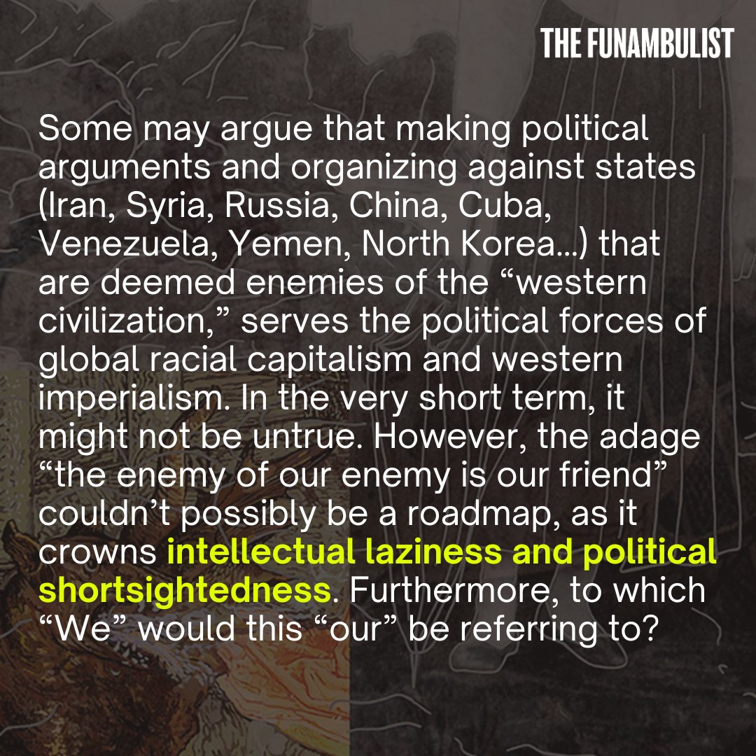 The Funambulist (@thefunambulist_) on Twitter photo In a seminal text titled “Blinded by Bandung? Illumining West Papua, Senegal, and the Black Pacific” (2018), Quito Swan (<a href="/QuitoSwan/">Quito J Swan</a>) recognizes the anti-colonial spirit of the Conference, while urging us to observe how Sukarno’s Indonesia used its position as host to solidify... In a seminal text titled “Blinded by Bandung? Illumining West Papua, Senegal, and the Black Pacific” (2018), Quito Swan (<a href="/QuitoSwan/">Quito J Swan</a>) recognizes the anti-colonial spirit of the Conference, while urging us to observe how Sukarno’s Indonesia used its position as host to solidify...