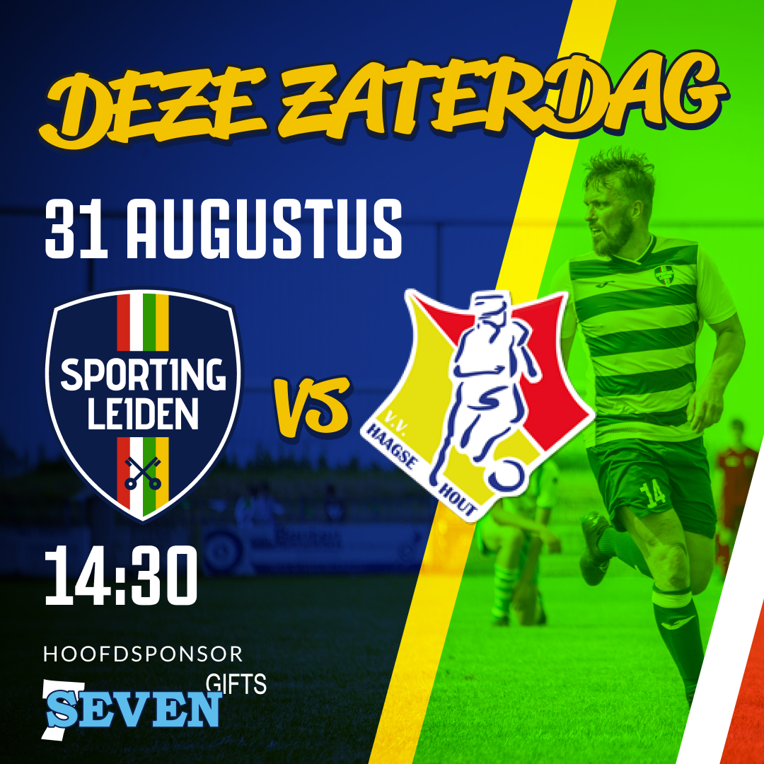 ❤️💚💛Deze zaterdag❤️💚💛

🗓 Zaterdag 31 augustus
⏰️ 14:30
🥅 Bekervoetbal
⚽️ Sporting Leiden
🆚️ Haagse Hout
🏟 Sportpark Morsch 2
📌 Leiden

#SPLHAH #bekervoetbal #amateurvoetbal #sportingleiden #KNVB #leiden #4eklasse

Overige programma: sportingleiden.nl/voetbal/progra…