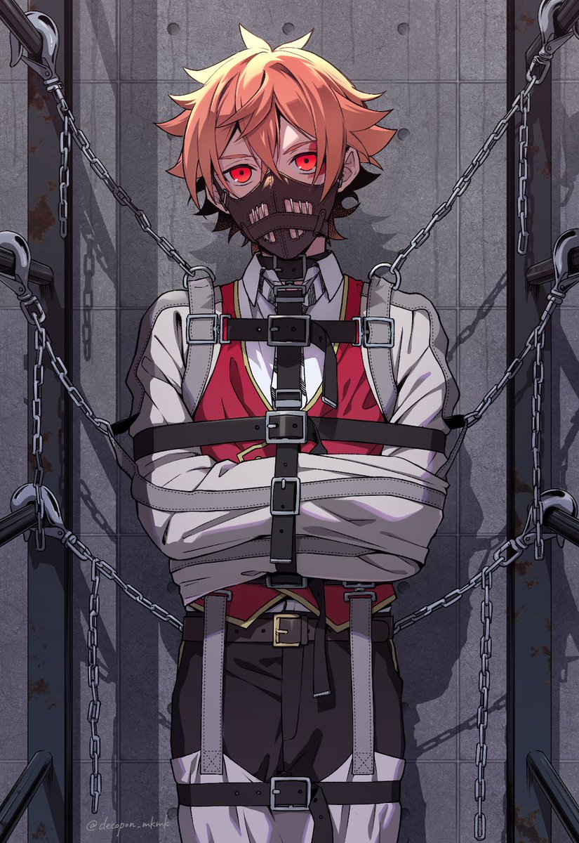 decopon_mkmk's tweet image. ❤ 拘束衣