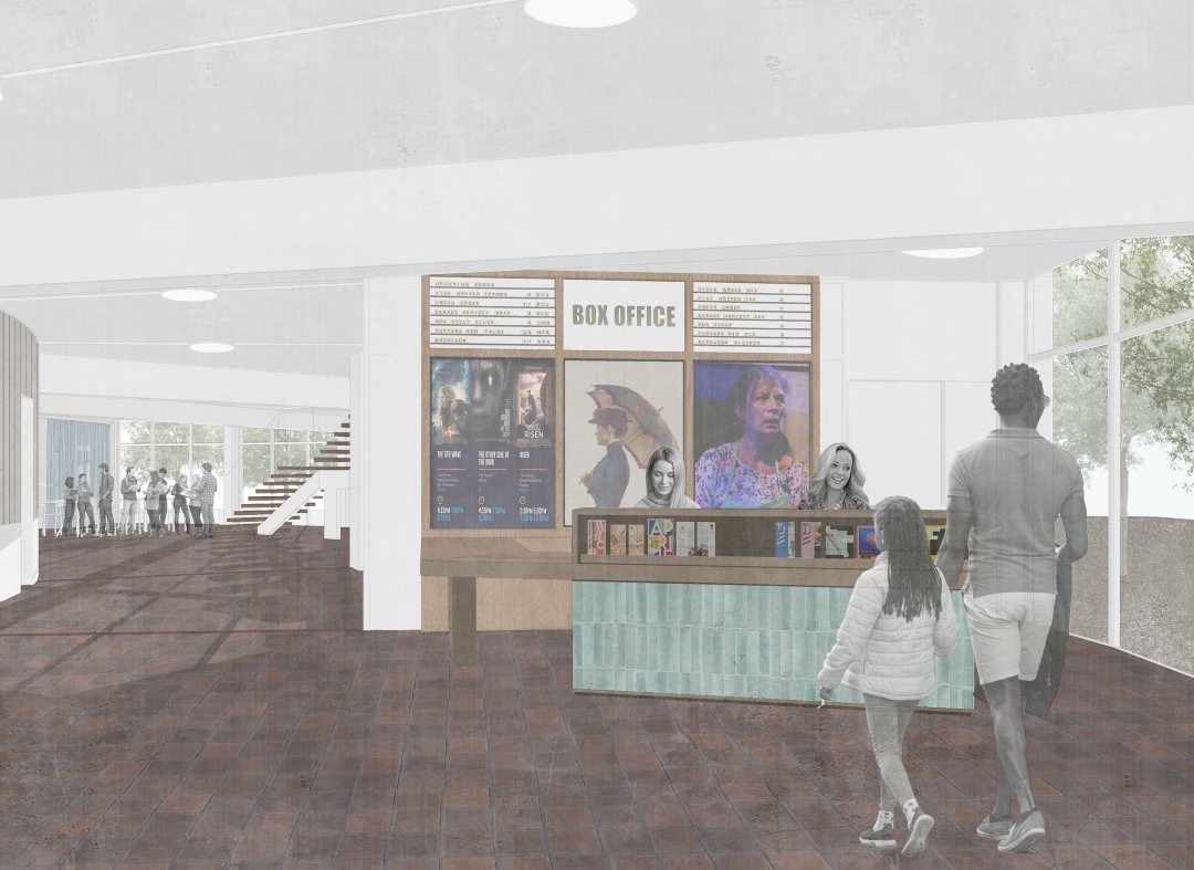 Our front of house areas are undergoing much needed changes as a key part of our Play Your Part Campaign. But don't worry, our new designs have kept the feel of our Grade II listed building.

To Play Your Part, please donate at: yvonne-arnaud.co.uk/play-your-part.