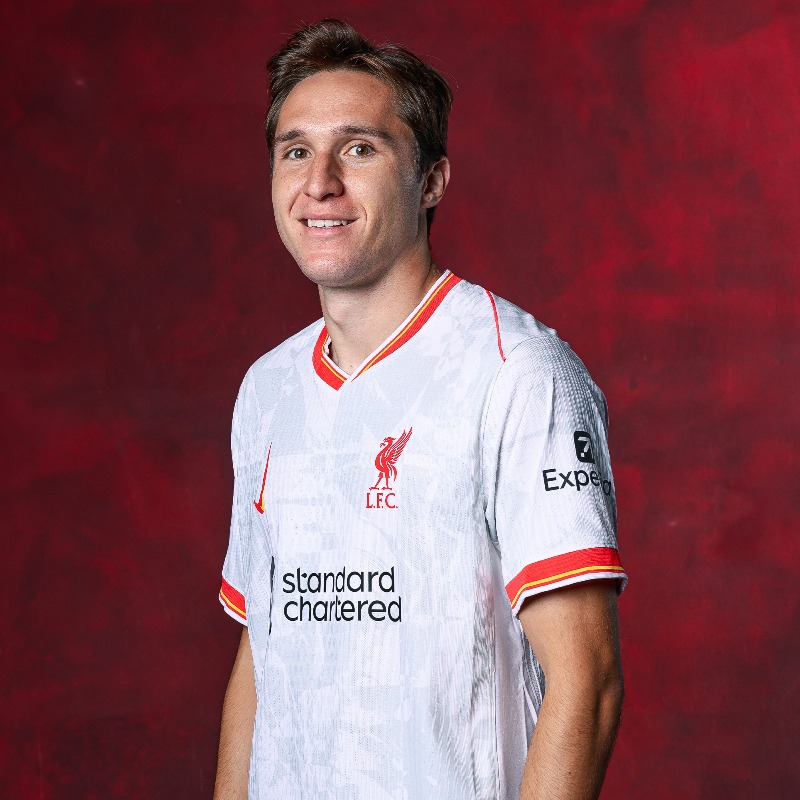 LFC's tweet photo. Looking good 👌

Get your Federico Chiesa shirt here ⤵️