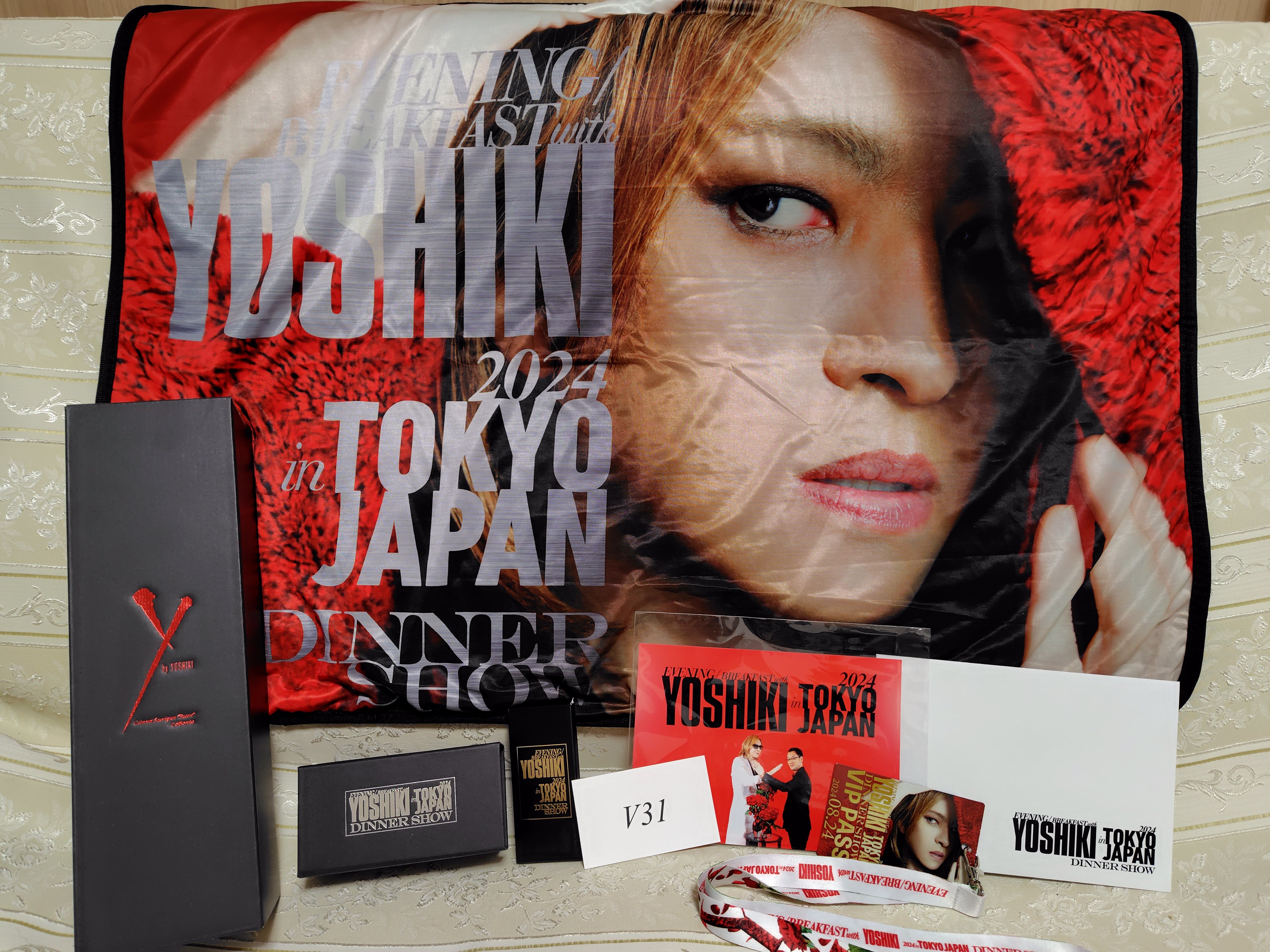 YOSHIKIディナーショー2024 おみやげ 発き