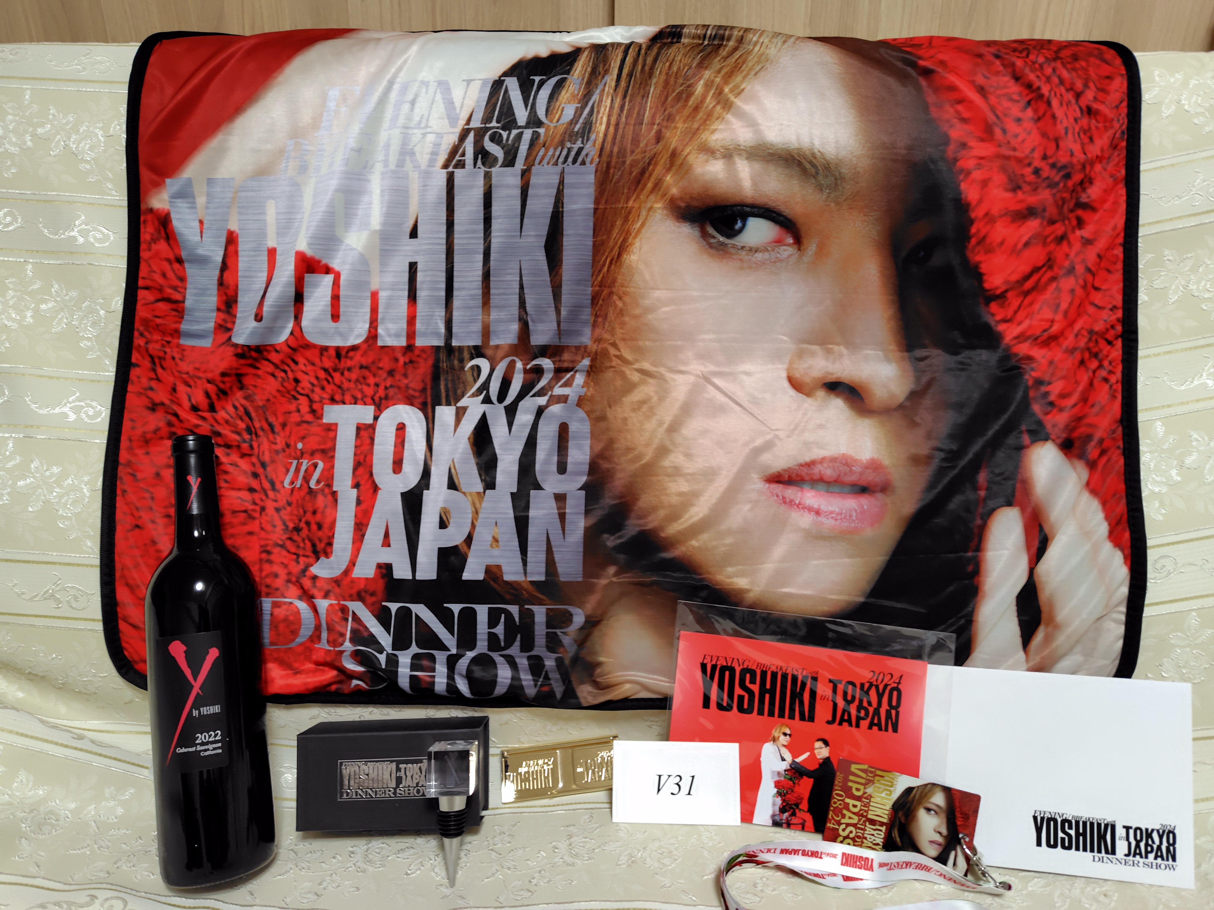 2024 YOSHIKI Breakfast Showお土産 YOSHIKIディナーショー2024お土産4点セットの通販 by たまの店