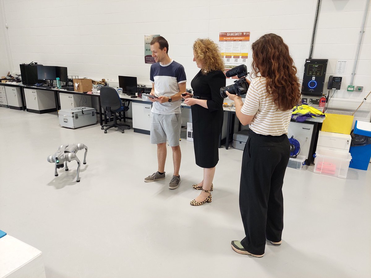 Centre for Assuring Autonomy (@cfaa_york) on Twitter photo Thank you to <a href="/LR_Foundation/">Lloyd's Register Foundation</a> and videographer Katie Stover for inviting Dr Ana MacIntosh and Research Associate Dr Calum Imrie to be interviewed and showcase our work in AI-enabled robotics. #safeAI #safetyassurance #AISafety #AIAssurance Thank you to <a href="/LR_Foundation/">Lloyd's Register Foundation</a> and videographer Katie Stover for inviting Dr Ana MacIntosh and Research Associate Dr Calum Imrie to be interviewed and showcase our work in AI-enabled robotics. #safeAI #safetyassurance #AISafety #AIAssurance