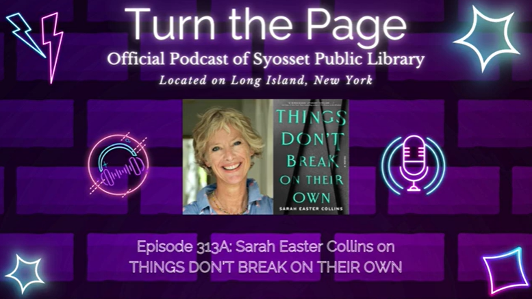 Episode 313A is here! Sarah Easter Collins’ THINGS DON’T BREAK ON THEIR OWN is a heart-wrenching mystery about sisters, lovers, and a dinner party gone wrong. We chat about memory, subjectivity, and trauma. <a href="/saraheastercols/">Sarah Easter Collins</a> @Viking <a href="/CrownPublishing/">Crown Publishing</a> 

turnthepage.blubrry.net/2024/08/29/tur…