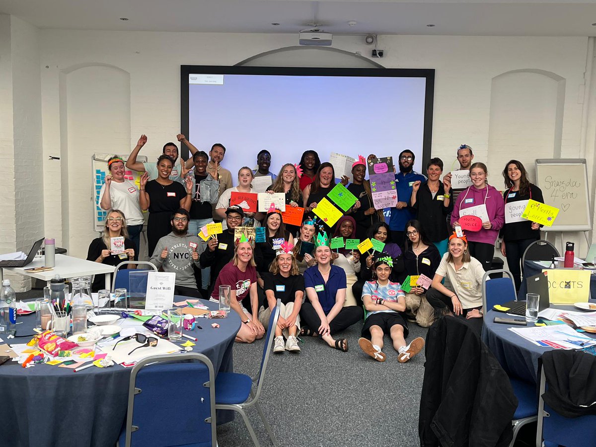A huge thank you to the 15 brilliant young volunteers from our network who took part in <a href="/Sport_England/">Sport England</a>'s Youth Voice Design Jam with <a href="/Innovation_Unit/">Innovation_Unit</a>, developing innovative ways to put young people's voices at the heart of Sport England's work.
We are so proud of them! 🙌
