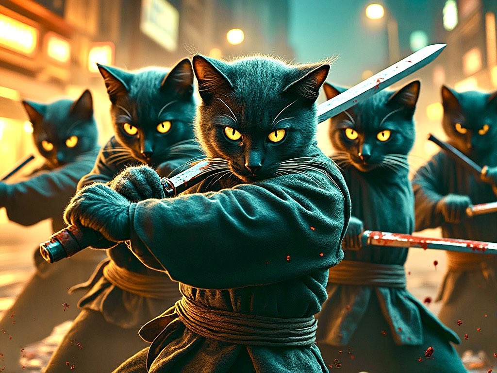 zspacepro3d's tweet image. More ninja #cats #weaponized #NSA  #PSYOPS #assassin #digitalart