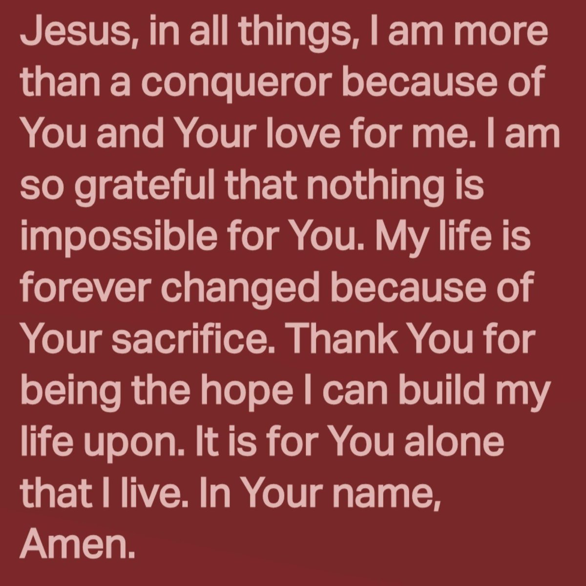 TORARADICAL's tweet image. #prayer #Jesus #morethanaconqueror #Yourlove #grateful #nothingisimpossible #foreverchanged #thankyou #hope #BibleApp