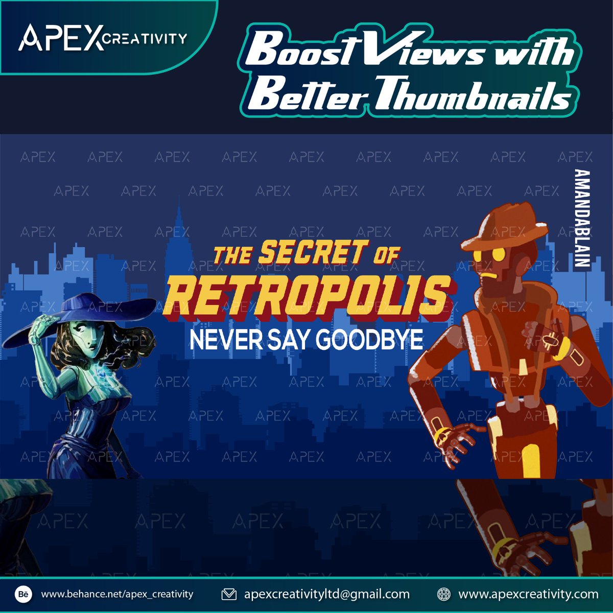 apexcreativiti's tweet image. &quot;Thumbnails can make or break your video’s success. Get custom designs that drive clicks and boost views. ��&quot;

#ThumbnailMagic #YouTubeGrowth #CreativeThumbnails #VideoPromotion #DigitalArt #ApexCreativity #GraphicDesign #CreativeDesign #DigitalBranding #ArtOfGaming #DigitalArt…