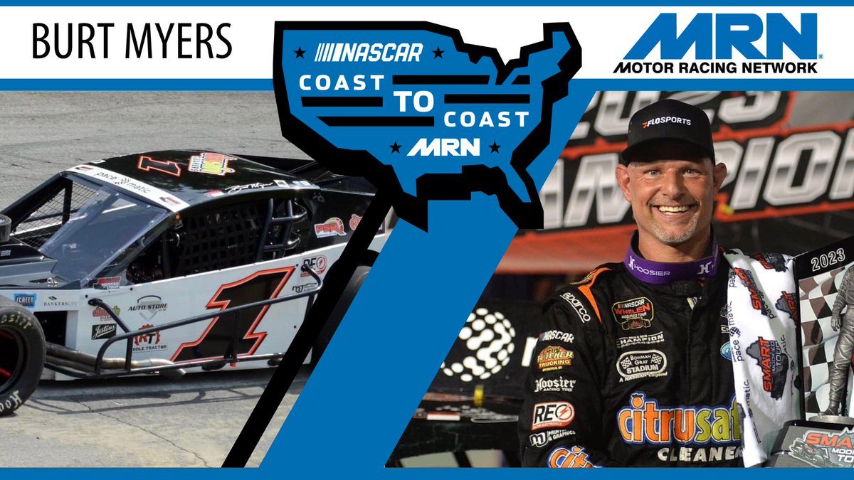 NASCAR Coast to Coast | 8.29.2024

<a href="/chriswilner26/">Chris Wilner</a> &amp; <a href="/KyleRRickey/">Kyle Rickey</a> are joined by Burt Myers as the fellas discuss how he claimed his 11th <a href="/BGSRacing/">Bowman Gray Stadium</a>  track championship!

📺 Watch: youtu.be/bHKdYOcm_oc
📻 Listen: art19.com/shows/nascar-c…

#AskMRN | <a href="/NASCARRegional/">NASCAR Regional</a>
